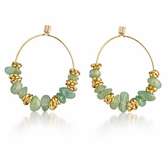 Boucles d'oreilles Manu Bracelets and More Femme in Acier Corallo KOCEMA01-VA - KOCEMA01-VA